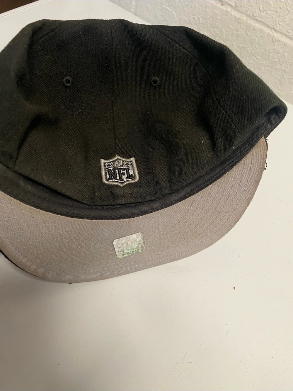 New Era Black Raiders Fitted Hat